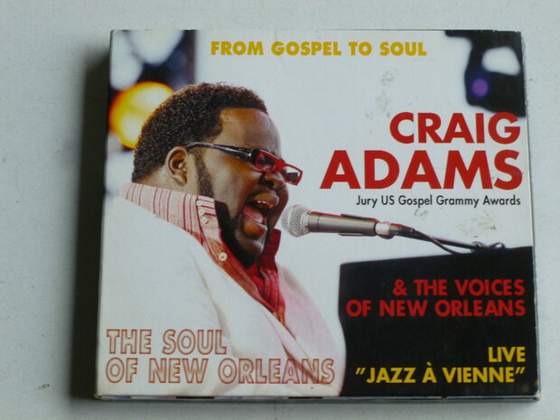 Graig Adams - From Gospel to Soul / Live Jazz a Vienne (CD + DVD) gesigneerd