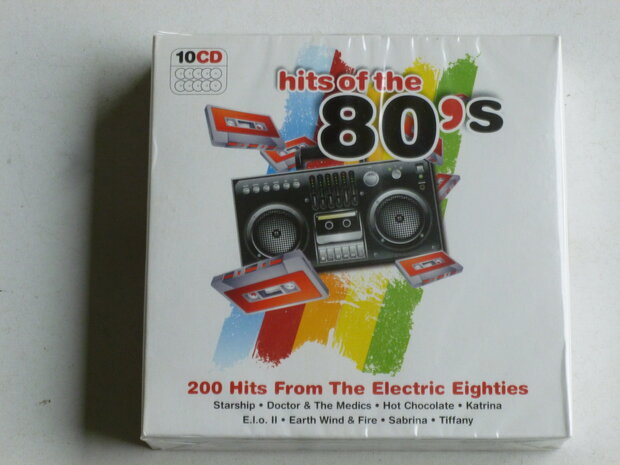 Hits of the 80's (10 CD) Nieuw