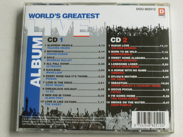 World's Greatest Live Album (2 CD)