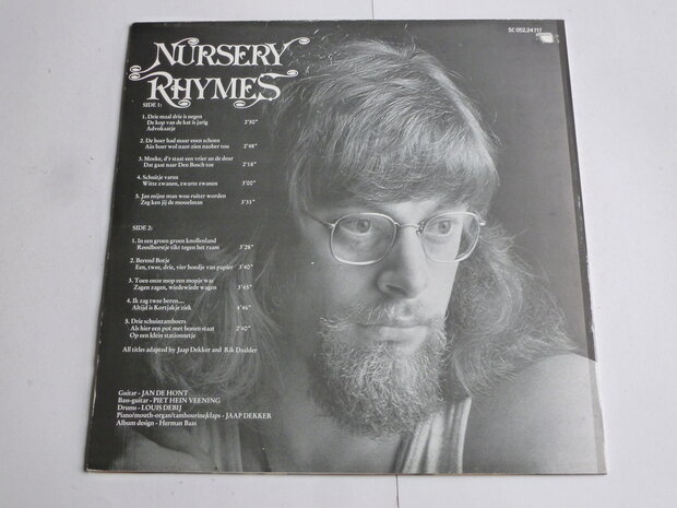 Jaap Dekker Boogie Set - Nursery Rhymes (LP)