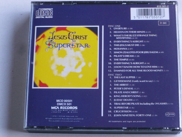 Jesus Christ Superstar - A Rock Opera (2 CD)