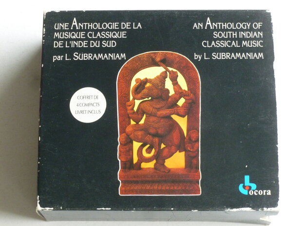 An Anthology of South Indian Classical Music by L. Subramaniam (4 CD)