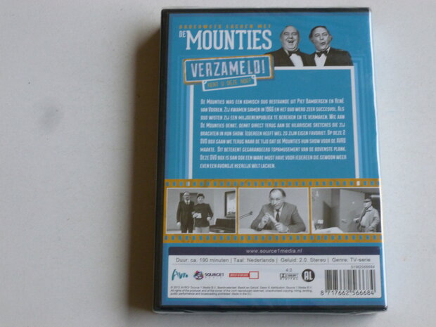 Ouderwets lachen met De Mounties - Verzameld! (2 DVD) Nieuw