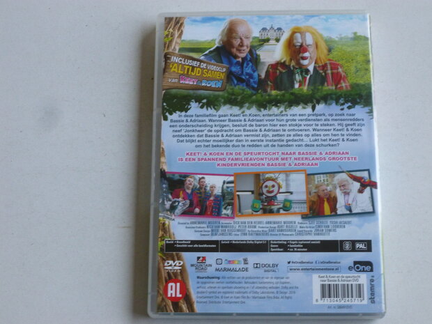 Keet & Koen - De speurtocht naar Bassie & Adriaan (DVD)