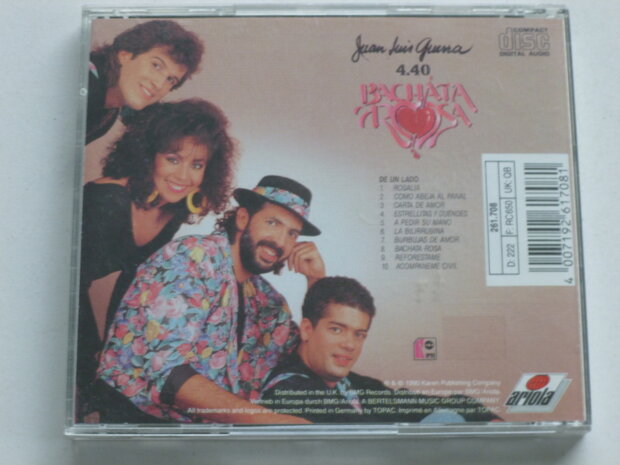 Juan Luis Guerra - Bachata Rosa /4.40  (germany)