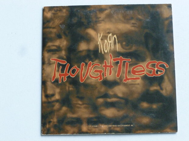 Korn - Thoughtless (CD Single)