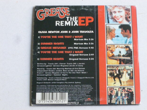Grease - The Remix EP ( CD Single)