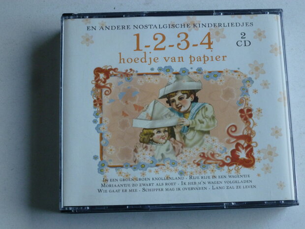 1-2-3-4 Hoedje van Papier en andere nostalgische kinderliedjes (2 CD) 