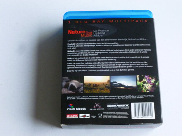 Nature and Music - La France, Holland, Africa (3 Blu-ray)