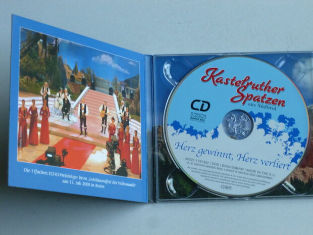 Kastelruther Spatzen aus Tirol - Herz gewinnt, Herz verliert ( CD + DVD)
