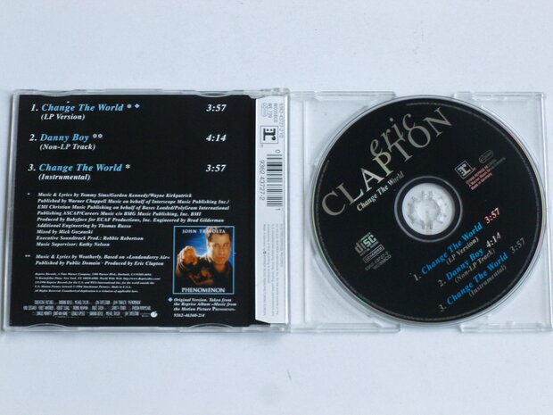 Eric Clapton - Change the world ( CD Single)
