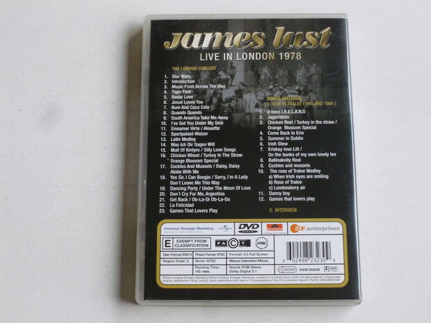 James Last - Live in London 1978 (DVD)