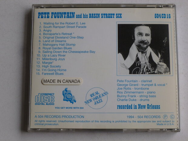 Pete Fountain - and his Basin Street Six