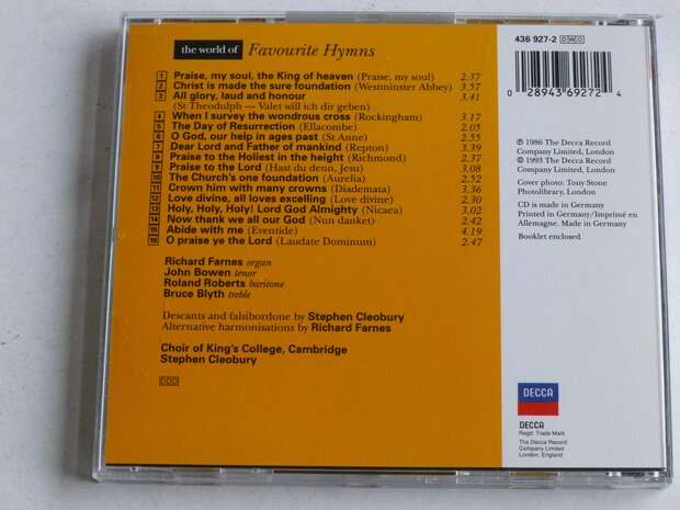 Favourite Hymns - The World of