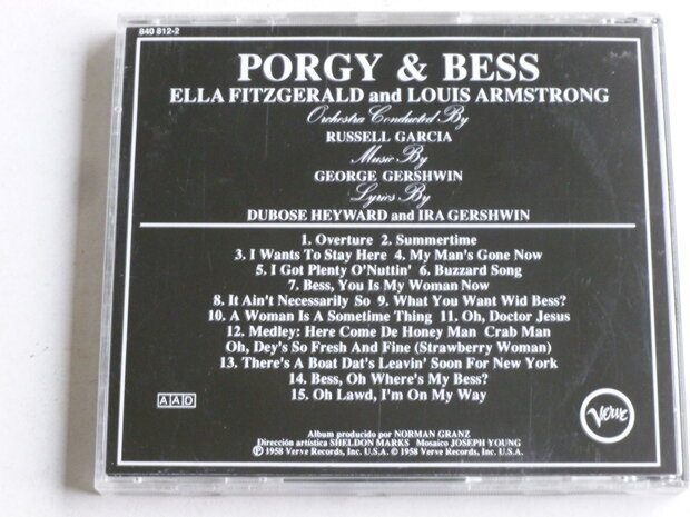 Porgy & Bess - Ella Fitzgerald and Louis Armstrong (verve)