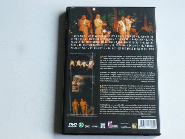 The Deep River Quartet - Live at the Green Pavillion (DVD)