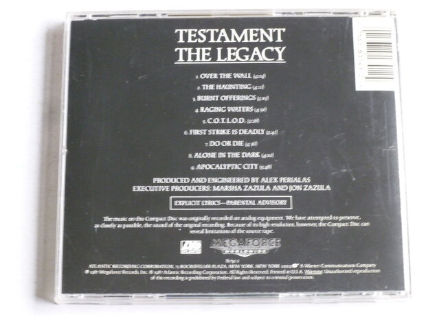 Testament - The Legacy