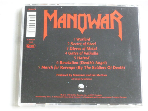 Manowar - Into Glory Ride (geffen)