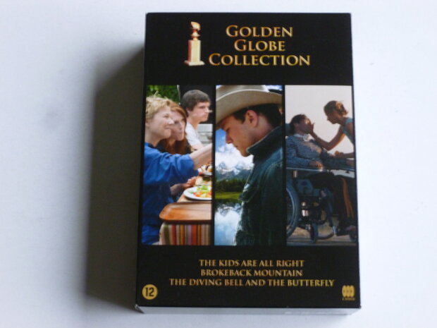 Golden Globe Collection - The kids are all right, brokeback mountain, the diving bell (3 DVD)