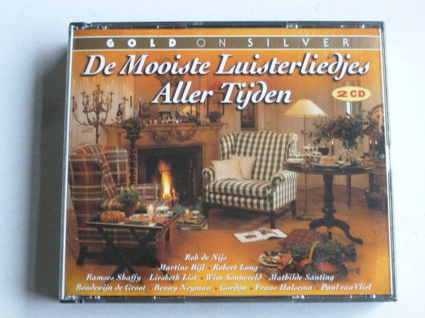 De Mooiste Luisterliedjes Aller Tijden (2 CD) gold on silver