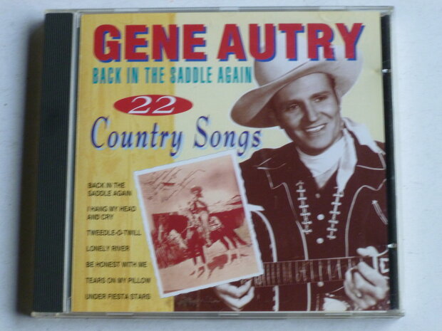 Gene Autry - Back in the Saddle Again / 22 Songs