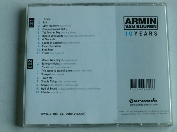 Armin van Buuren - 10 Years (2 CD)