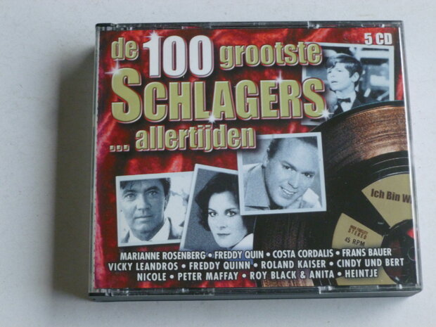 De 100 Grootste Schlagers Allertijden (5 CD)
