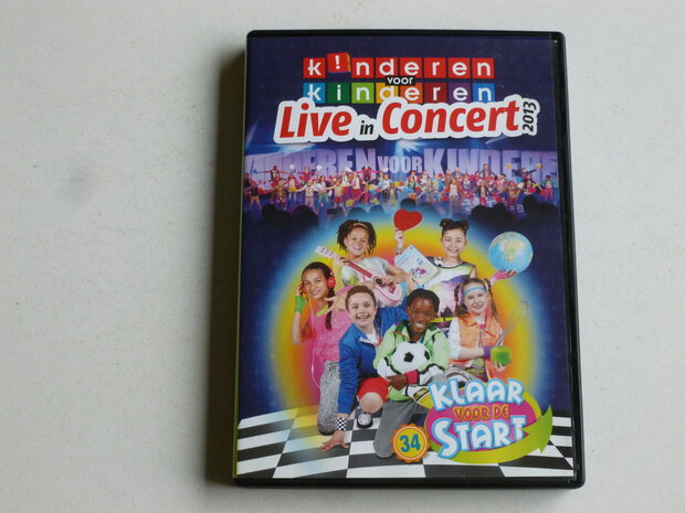 Kinderen voor Kinderen - 34 / Klaar voor de staart , Live in Concert 2013 (DVD)