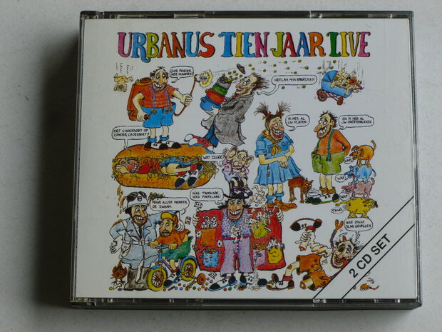 Urbanus - Tien Jaar Live (2 CD)