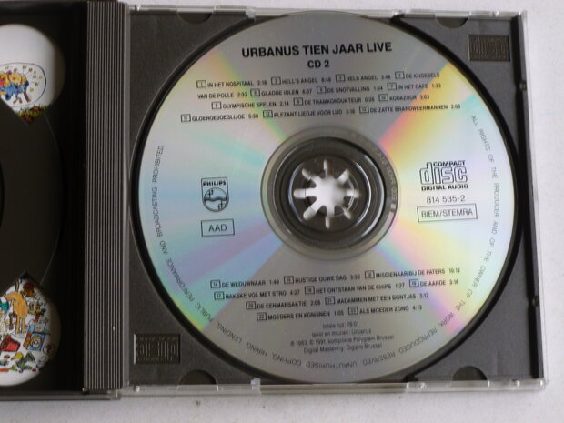 Urbanus - Tien Jaar Live (2 CD)