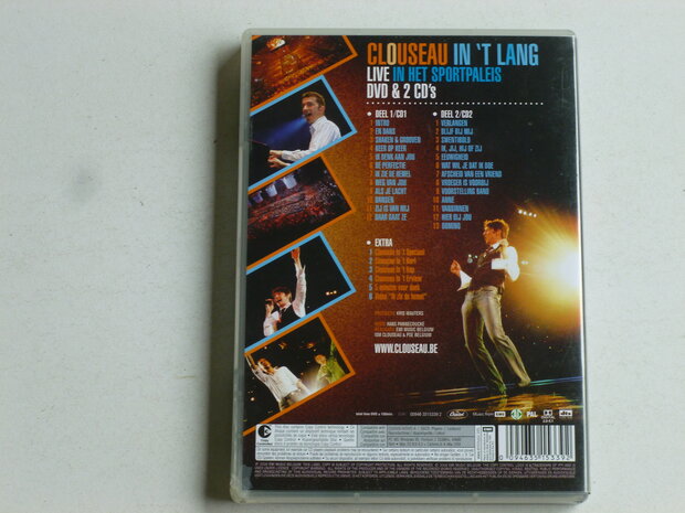 Clouseau - In't  Lang / Live in het Sportpaleis ( 2CD + DVD)