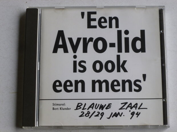 Van Merwijk goes De Blauwe Zaal (gesigneerd)