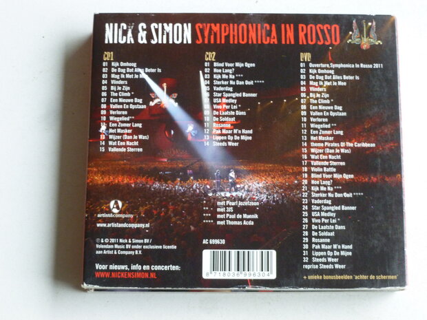Nick & Simon - Symphonica in Rosso (2 CD  + DVD)