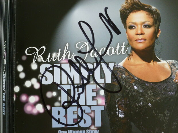 Ruth Jacott - Simply the Best (CD + DVD) gesigneerd