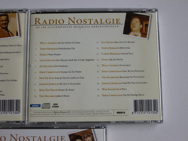 Radio Nostalgie - De 100 Allermooiste Muzikale Herinneringen (5 CD)