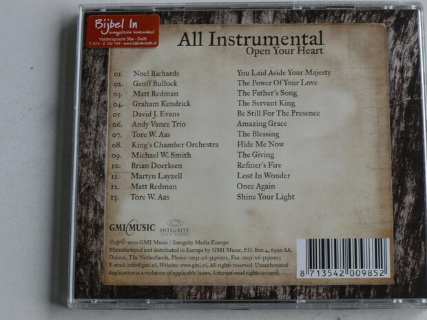 All Instrumental - Open your Heart