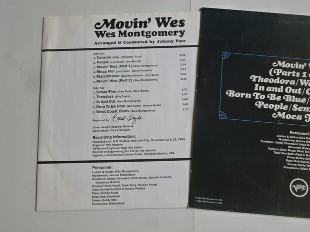 Wes Montgomery - Movin' Wes (LP)