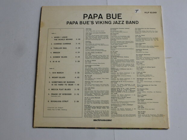 Papa Blue - Papa Bue's Viking Jazz Band (LP)
