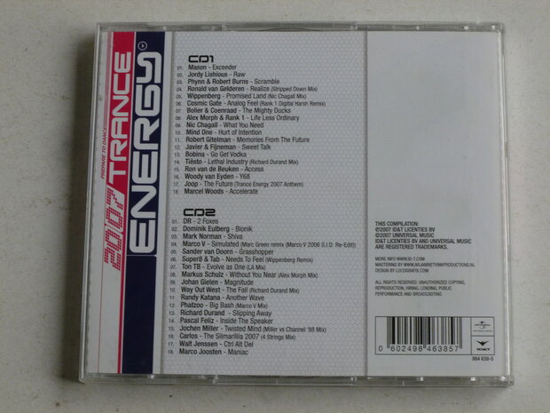 2007 Trance Energy (2 CD)