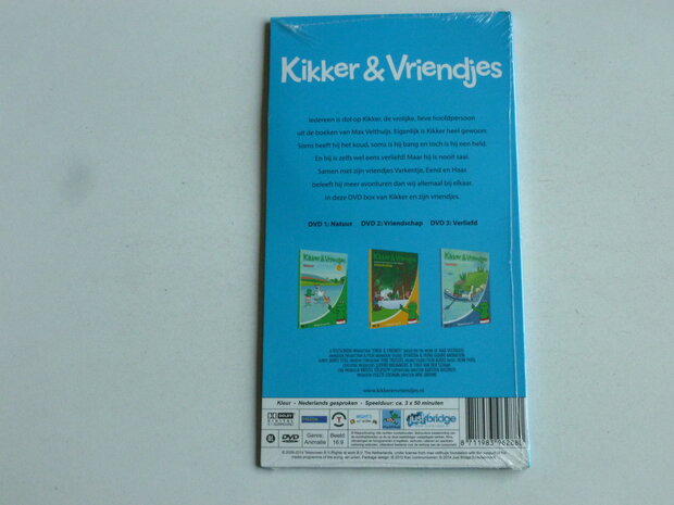 Kikker & Vriendjes -Max Velthuijs (3 DVD) Nieuw