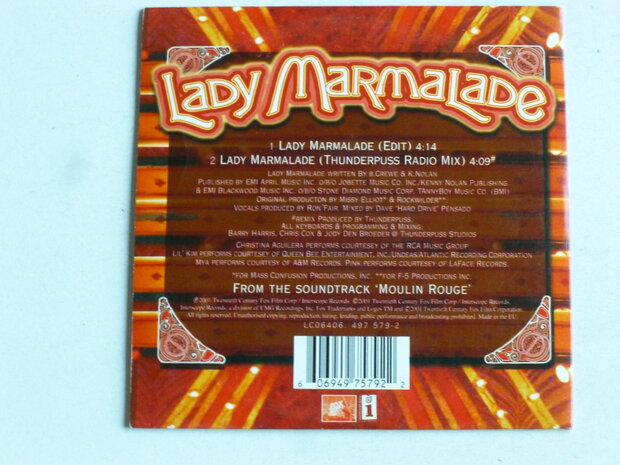 Lady Marmalade - Lady Marmalade ( CD Single)