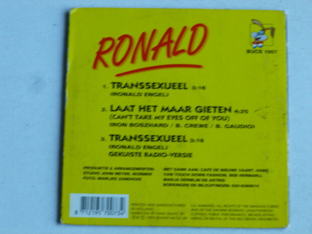 Ronald - Transsexueel (CD Single)
