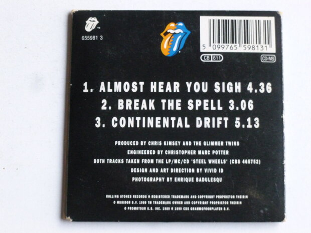 Rolling Stones - Almost hear you sigh (CD Single)
