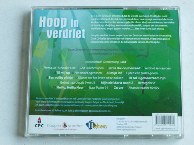 Jef & Herlinde De Vriese, Marcel Zimmer - Hoop in Verdriet