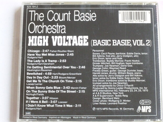 The Count Basie Orchestra - High Voltage