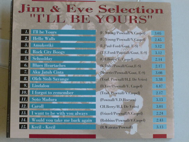 Jim & Eve Selection - I'll be yours