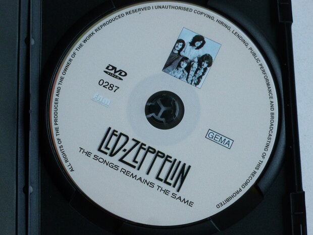 Led Zeppelin - The Song Remains The Same (DVD)