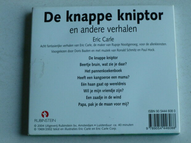 Eric Carle - De Knappe Kniptor en andere verhalen (CD + uitklapboekje)