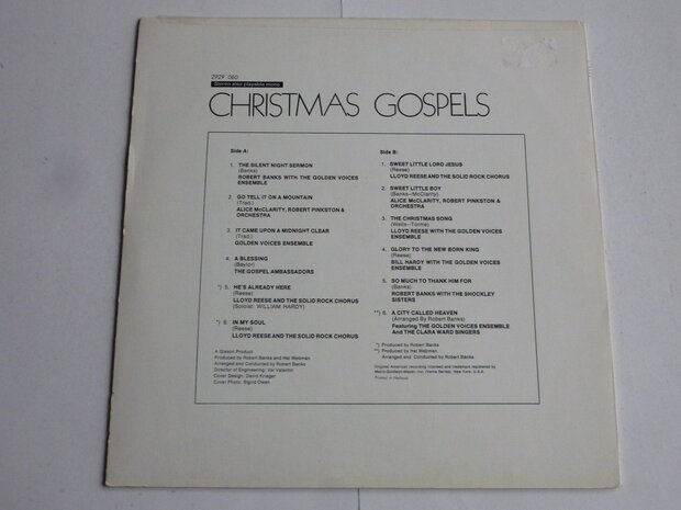 Christmas Gospels  (Verve) LP