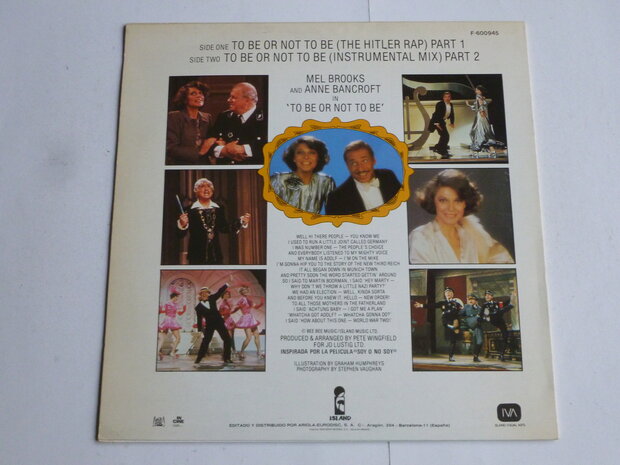 Mel Brooks - To be or not to be (Maxi Single)